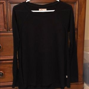 Hollister black long sleeve top